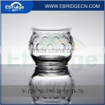 engraving crystal cylinder glass candle holder