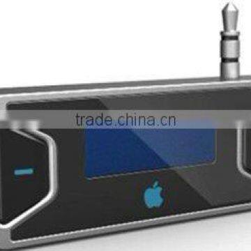 Hot sale Wireless Fm transmitter ,LCD fm transmitter &remote control for iphone &ipad