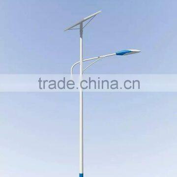 Customized DC12V 6M 30W led solar street light with pole