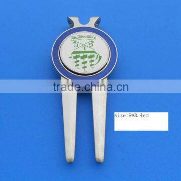 Free Mould Golf Divot Tool With Customized Ball Marker