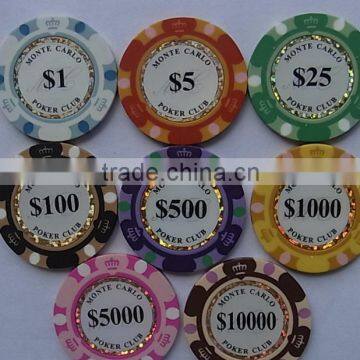 Trademark Poker 500pc 11.5g Casino Ace Poker Chips Set in Aluminum Case Quality Choice photo-6