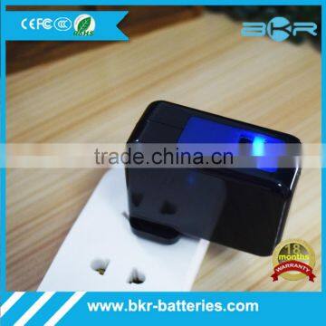 QC2.0 2-port Usb Power Adapter With US Plug QC2.0 Quick Charge