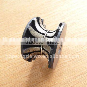 Full Bullnose Diamond Router Bits V30 Segmented Diamond Wheel Portable Router Bit Granite Countertop Edge Profiling