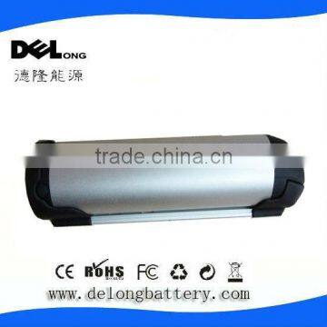 24V 10A e-bike battery dolphin type li-ion battery pack