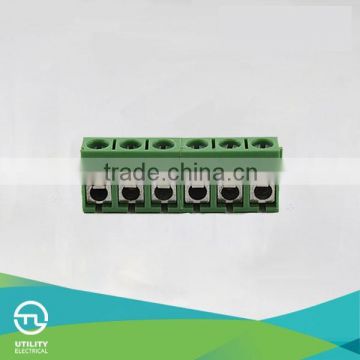 Screw High Contact Pressure MU1.5P/V5.0(V5.08) Anti-Drop Fire Prevention Terminal Blocks Cable Connector