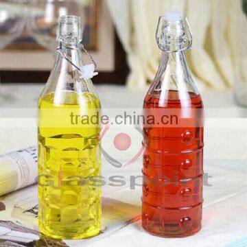 1000ml glass soda bottle/ glass juice bottle/ glass beverage bottle