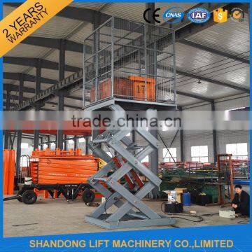 Adjustable genie mini scissor lift used table for sale