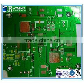 Warp and Twist less 0.7% Green,black,Blue,soldermask double side pcb