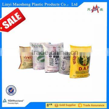 50kg Plastic Transparent Eva Bag With Logo Bags of Rice,fertilizer Packaging pp Woven Bag