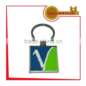hard enamel keychain metal