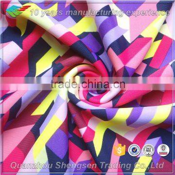 print lycra fabric for swimwear