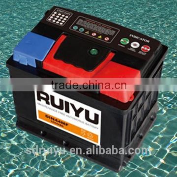 korea quality battery competive price on automobiles DIN66 solite battery