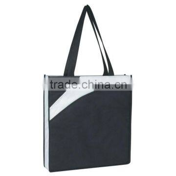 Non-Woven Conference Tote Bag-Black