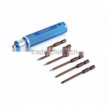 6 in 1 Multi-function Tool Kit Hex Flat Screwdriver for RC Toys