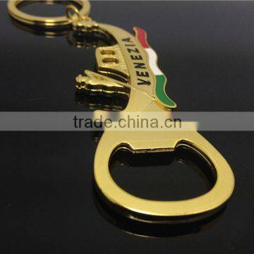 custom tourist souvenir bottle opener keychain wholesale metal venezia keychain