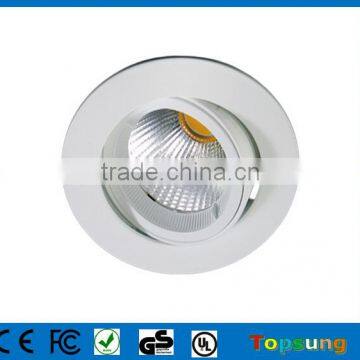 26w led gimmable downlight pure white/natural white/warm white COB led downlight