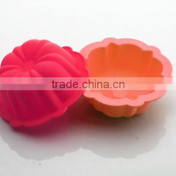 flower shape non stick silicone jelly mould