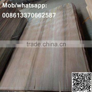 Red Hardwood Veneer for Plywood Furniture Door Skin Flooring photo-4
