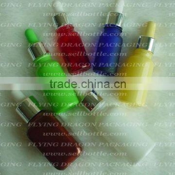 Color coating of dropper bottle, glass bottle dropper, essential oil bottle, cosmetic packaging