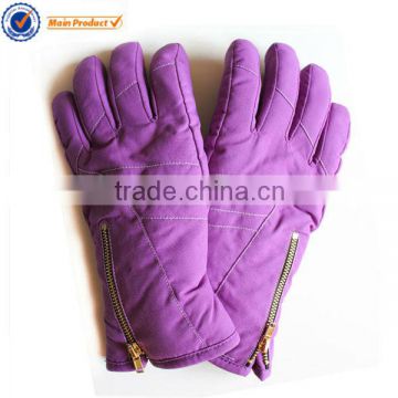 ski leather gloves