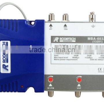 Satellite multiband amplifier with internal power(MBA-6032P)