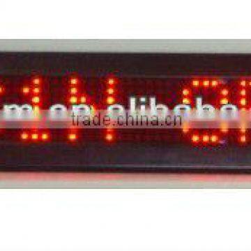 12V red color 7 by 50 pixels car and taxi LED signs