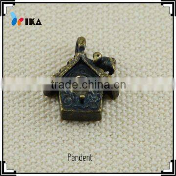 vintage alloy metal pendant for handbag decoration