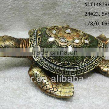 new product polyresin sea turtle gift statue sculpture