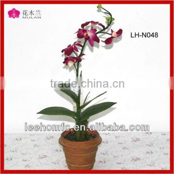 Home Party Lifelike Silk Decorative Bulk polyester flowers