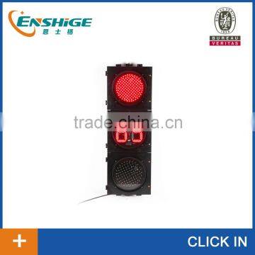 300MM Red Green Traffic Light with Timer and Aluminum die-casting housing