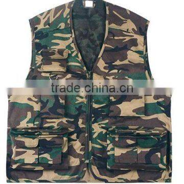 camo neoprene waistcoat