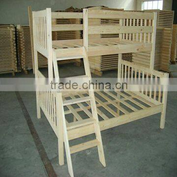 bedroom furniture solid wooden bunk bed