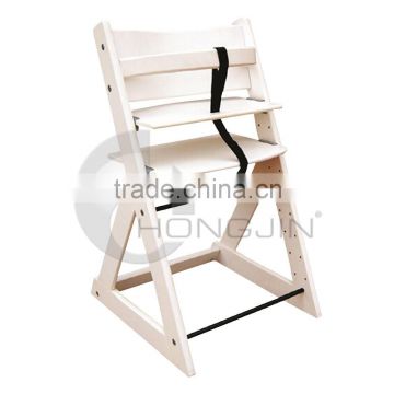 Hongjin E1 Solid Wood Toddler High Chairs