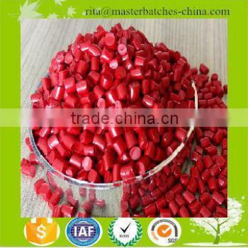 High quality red masterbatch for molding injection