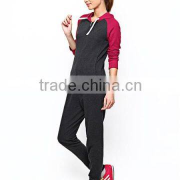 Good Quality Women Jogger Suit Sports Suit Cotton Tracksuit Custom photo-3