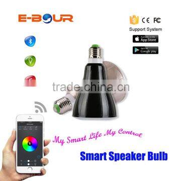 APP Control LED Light and Music Bulb Bluetooth Speaker
