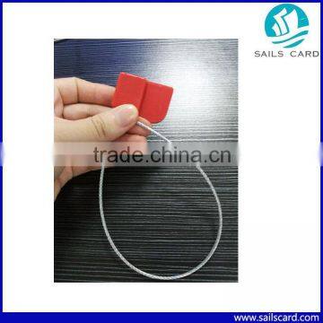 ABS with steel core RFID sealing tag with F08 chips for container tracking