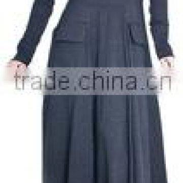 Mock Double Buttoned Abaya