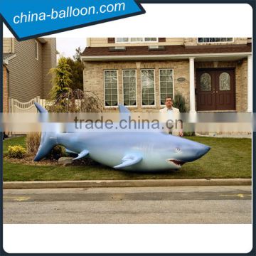 Commercial large inflatable shark model for advertising decoration