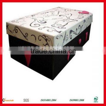 Hot Selling Customized Men Shoes Box with Good Quality