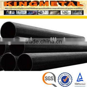 ASTM A500 Welded Black Carbon ERW Steel Pipes