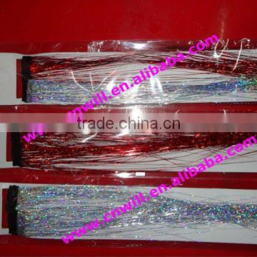 2013 new hair accessories sparkling clip in hair tinsel hair bling