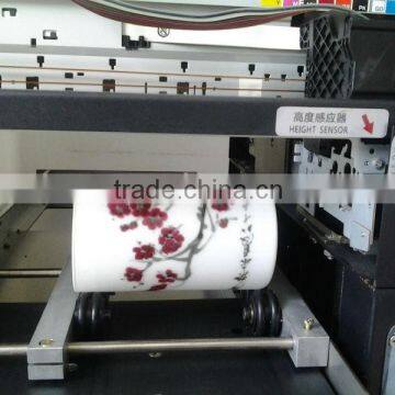 Digital flatbed printer, cup, key , wood , cylinder mug move printing