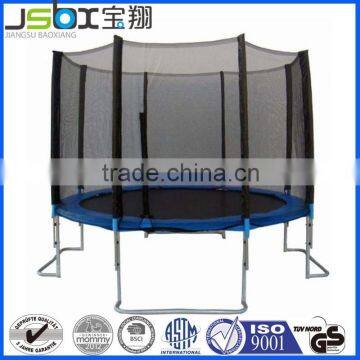 2015 Baoxiang Cheap 10FT Trampoline With Enclosure