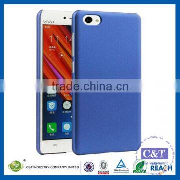 C&T Customized Black Rubberized Hard Plastic Skin Case Back Cover for Vivo X5Pro photo-3