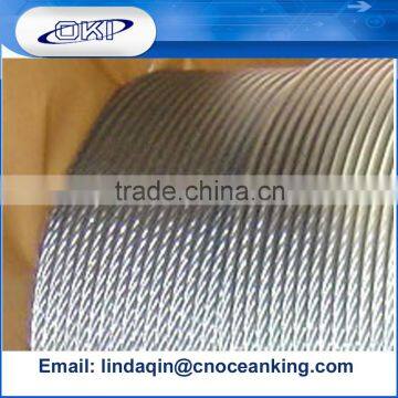 ungalvanized carbon steel wire rope