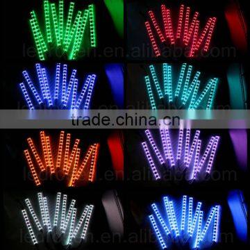 Flexible led strip video display portable soft led lights roll up professional