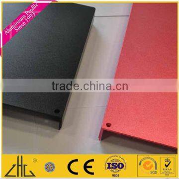 Foshan aluminium anodized wood grain powder coating extrusion profile