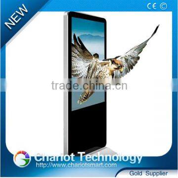 2016 Chariot popular window lcd advertising touch screen,monitor,diaplay with cheap price on sale.