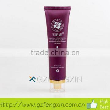 colored Plastic Tube with Inner solid thread cap for Cosmetics usage